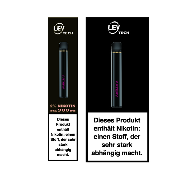 ARTERY ABAR 900  PASSION FRUIT E-Shishas, 20mg Nikotin, Einweg-E-Zigarette, 900 Züge 